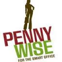A logo for Penny WIse.